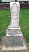 West Branch Cemetery Headstone