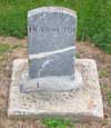 West Branch Cemetery Headstone