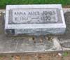 West Branch Cemetery Headstone