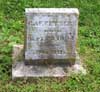 West Branch Cemetery Headstone