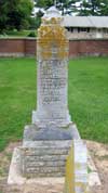 West Branch Cemetery Headstone