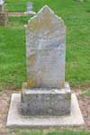 West Branch Cemetery Headstone