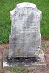 West Branch Cemetery Headstone