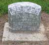 West Branch Cemetery Headstone