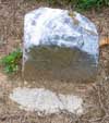 West Branch Cemetery Headstone