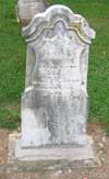 West Branch Cemetery Headstone