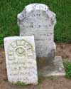 West Branch Cemetery Headstone