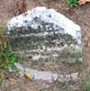 West Branch Cemetery Headstone