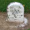 West Branch Cemetery Headstone