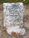 West Branch Cemetery Headstone