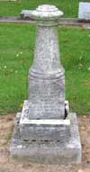 West Branch Cemetery Headstone