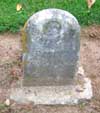 West Branch Cemetery Headstone