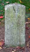 West Branch Cemetery Headstone