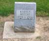 West Branch Cemetery Headstone