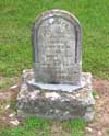 West Branch Cemetery Headstone