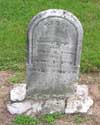 West Branch Cemetery Headstone