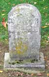 West Branch Cemetery Headstone