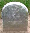 West Branch Cemetery Headstone