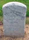 West Branch Cemetery Headstone