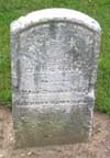 West Branch Cemetery Headstone