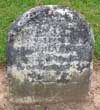 West Branch Cemetery Headstone