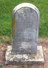 West Branch Cemetery Headstone