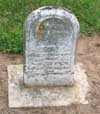 West Branch Cemetery Headstone