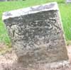 West Branch Cemetery Headstone