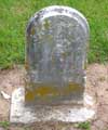 West Branch Cemetery Headstone