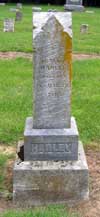 West Branch Cemetery Headstone