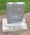 West Branch Cemetery Headstone