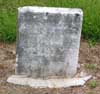 West Branch Cemetery Headstone