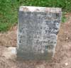 West Branch Cemetery Headstone