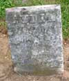 West Branch Cemetery Headstone