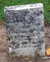 West Branch Cemetery Headstone