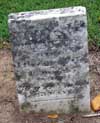 West Branch Cemetery Headstone