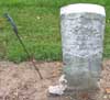 West Branch Cemetery Headstone