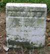 West Branch Cemetery Headstone