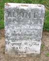 West Branch Cemetery Headstone