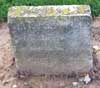 West Branch Cemetery Headstone