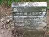 West Branch Cemetery Headstone