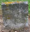 West Branch Cemetery Headstone