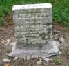 West Branch Cemetery Headstone