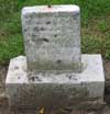 West Branch Cemetery Headstone