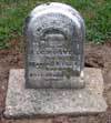 West Branch Cemetery Headstone