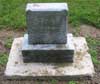 West Branch Cemetery Headstone