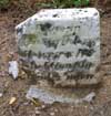 West Branch Cemetery Headstone