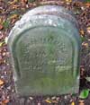 West Branch Cemetery Headstone