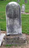 West Branch Cemetery Headstone