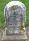 West Branch Cemetery Headstone